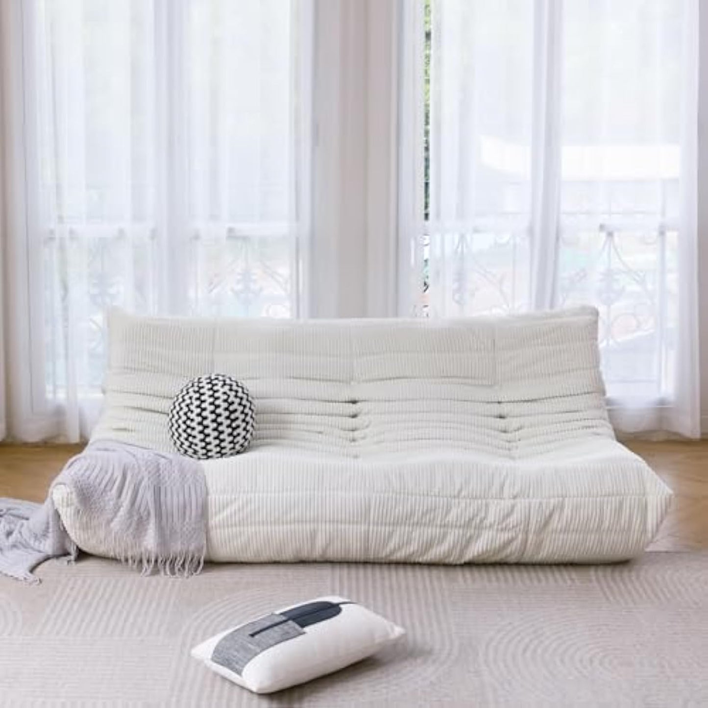 Ergonomic Hybrid Foam Sofa
