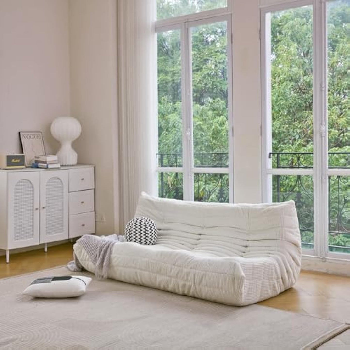 Ergonomic Hybrid Foam Sofa