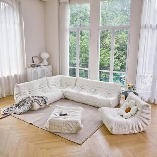 Ergonomic Hybrid Foam Sofa